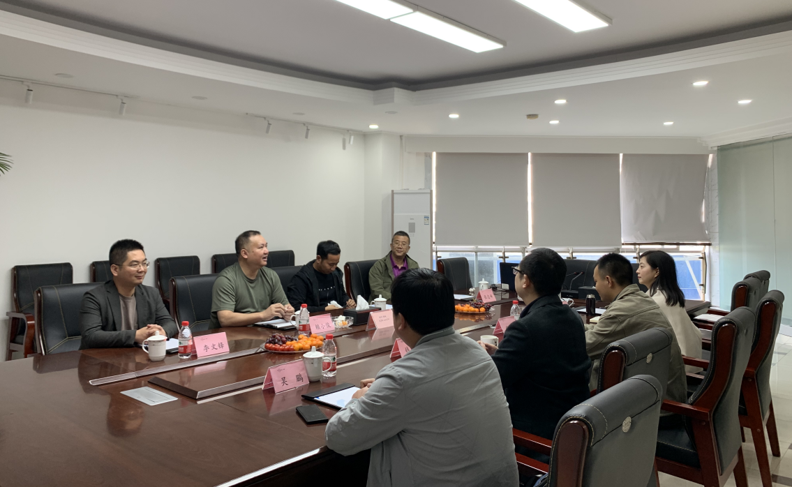 梅州市交通運輸建設工程質量檢測中心領導蒞臨我司考察